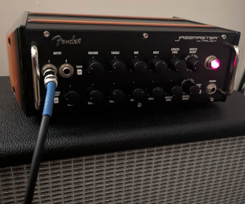 Fender Jazzmaster Ultralight 2-Channel 250-Watt Guitar Amp Head only image 1