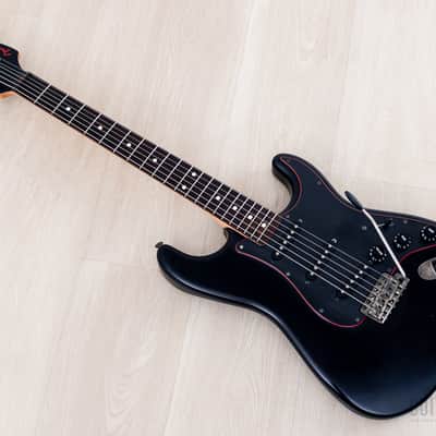 2020 Fender Stratocaster Noir SSS Limited Edition Matte Black, Japan MIJ image 12