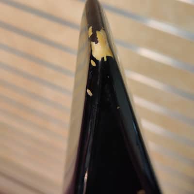 B.C. Rich KVV Signature Special c. 2005 - Black w/ tribal graphic image 10