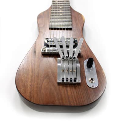 Peters 8 string palm lever steel (pedal steel sound) lap steel | boutique handmade guitar (like multibender) image 11