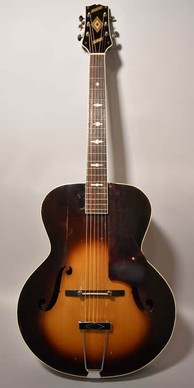 1930s Slingerland Nite-Hawk Archtop Acoustic Sunburst image 1
