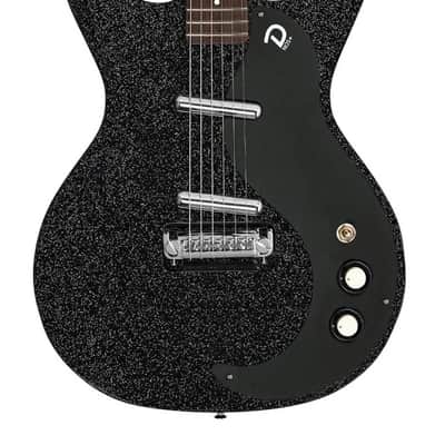 Danelectro 59M NOS+ Electric Guitar - Black Metal Flake, Lipstick Pickups, Vintage Style image 13