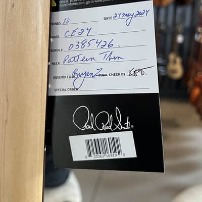 PRS CE24 Black Amber image 6