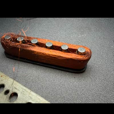 Fender Vintage Mid-1960s Mustang / Duo-Sonic Pickup – Original Flat Pole – Needs Rewind 1965 image 5