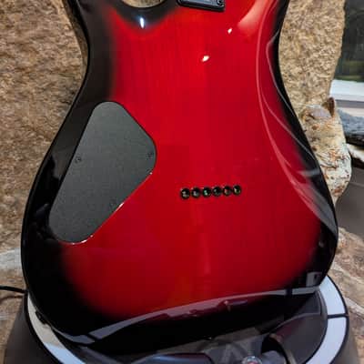 Schecter USA Custom Shop Sunset 24 6 w/HSC and BKP Unity Pickup Upgrade image 14