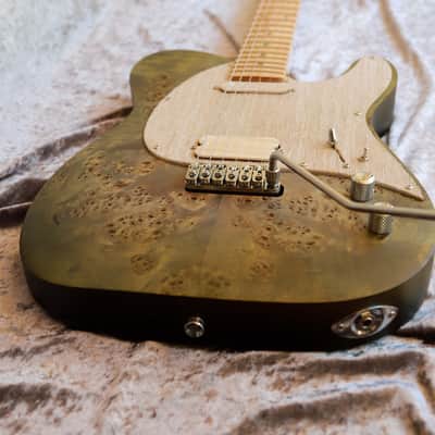 GB Liuteria Traditional Tele vegatrem - green poplar image 15