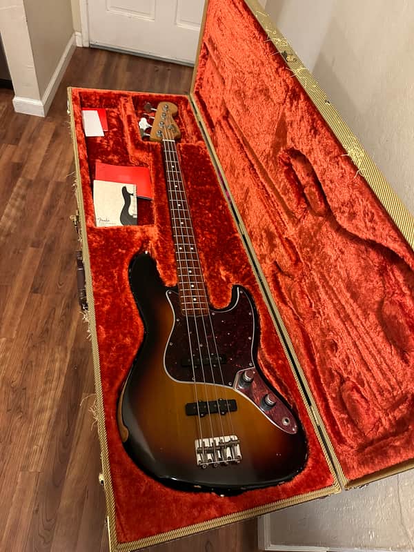 Fender 60th Anniversary Road Worn '60s Jazz Bass | Reverb