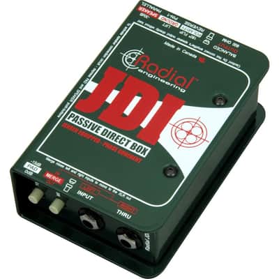 Radial JDI - Jensen Equipped 1 Channel Passive Mono Instrument Direct Box with Jensen Transformer and Rugged image 2