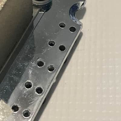 1990's Korean Ibanez RG Series SLT101 SLT-101 Chrome Floyd Rose Single Locking Tremolo Bridge image 9
