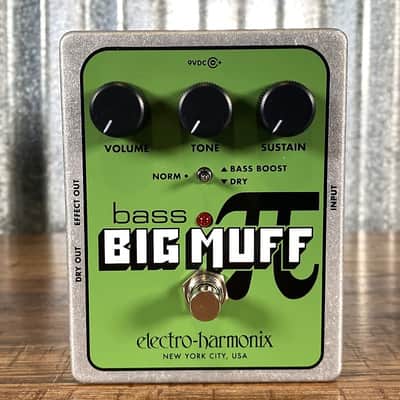 Electro-Harmonix Bass Big Muff Pi Classic Bass Guitar Distortion Effect Pedal image 2