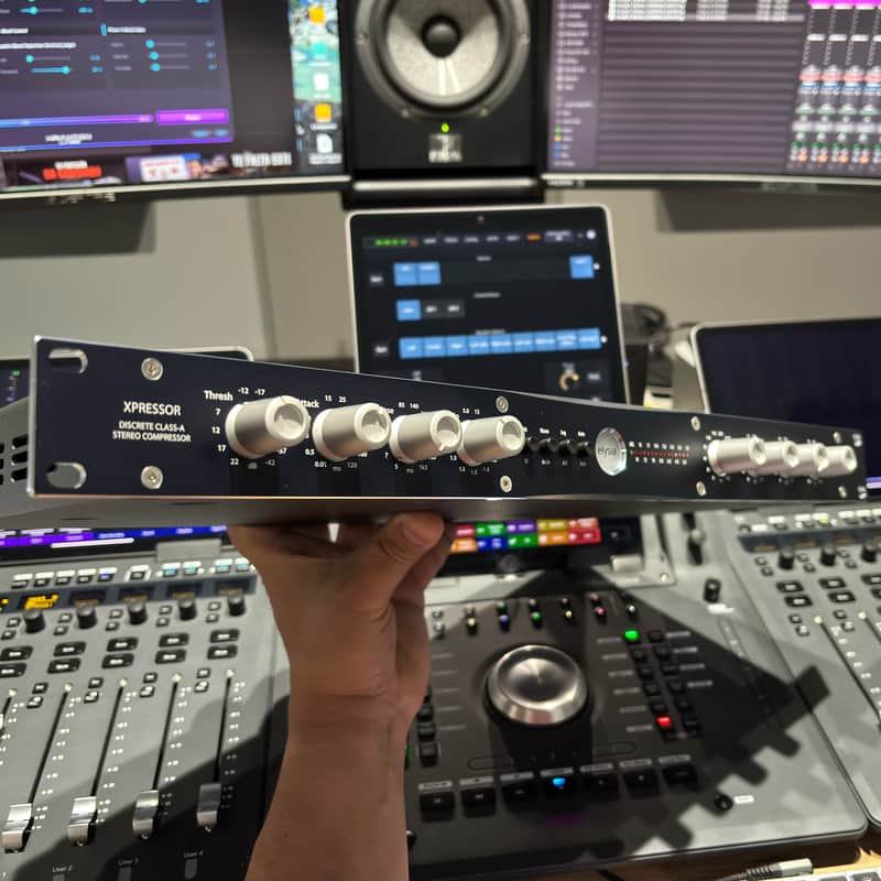 Elysia Xpressor Discrete Class-A Stereo Compressor - Latest Revision (Flat Buttons) image 1