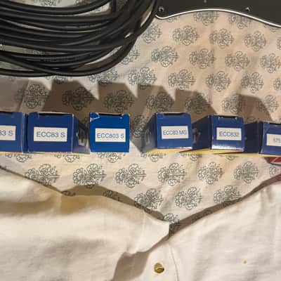 Lot of 6 JJ Electronic ECC83S / 12AX7 Preamp Tube - Clear Glass image 1