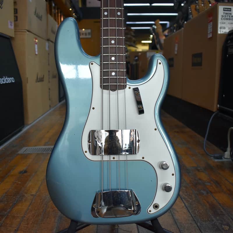 Fender Custom Shop 1966 Precision Bass Journeyman Relic Super Faded Aged Lake Placid Blue w/Hard Case image 1