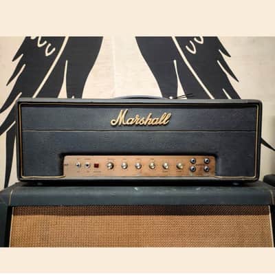Marshall JMP 1987 2-Channel 50-Watt Guitar Amp Head 1967 - 1975 - Black image 1