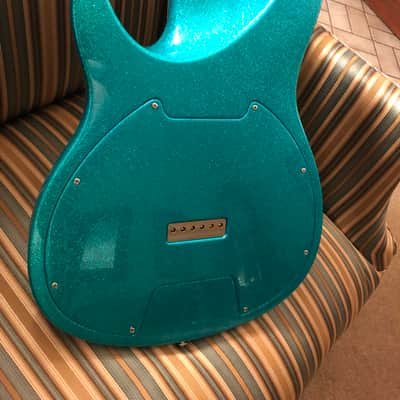 Aristides 060 Aqua green sparkle gloss image 10