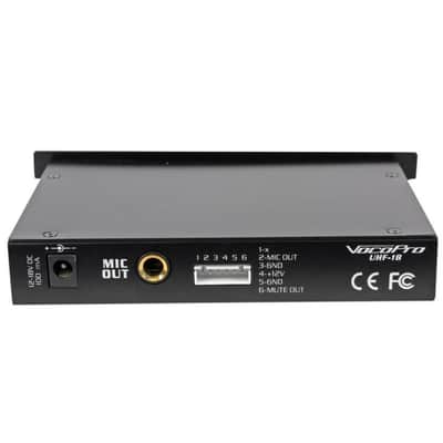 VOCOPRO UHF18-Diamond Crystal Studded Wireless Microphone System Includes Receiver image 3