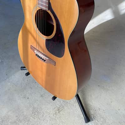 Yamaha FG-150 Red Label, Vintage Acoustic Guitar, Hard Shell Case image 9