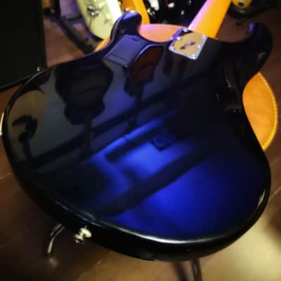 Sterling by Music Man StingRay Ray35 - Flame Maple Teal image 7