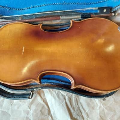 Lewis Model 125 sized 4/4 violin. Germany, Very Good Condition, w/ Case & Bow image 16