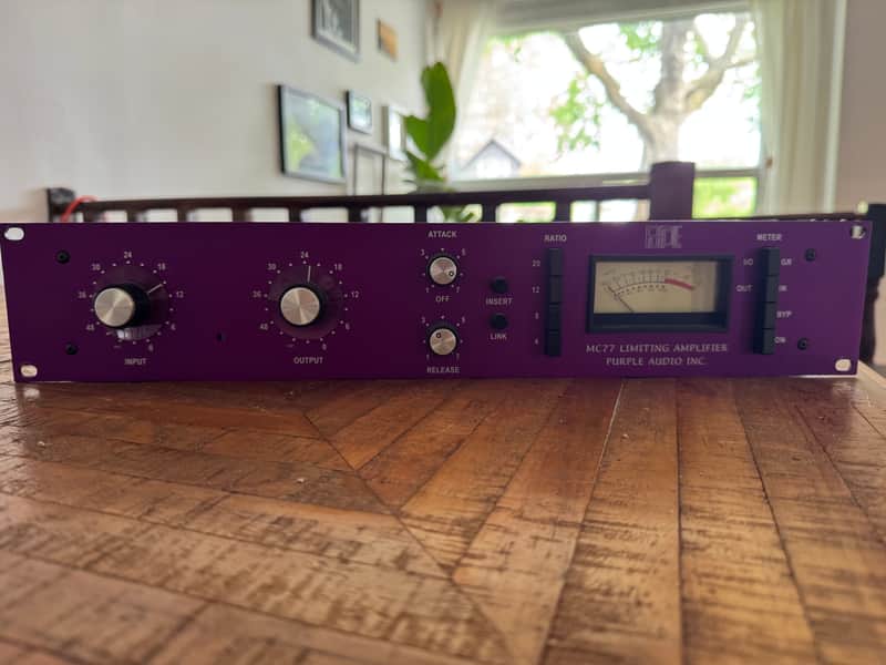 Purple Audio MC77 Limiting Amplifier / Compressor 2010s - Purple image 1