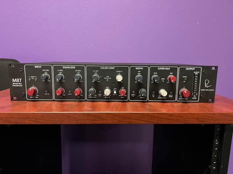 Rupert Neve Designs MBT Master Bus Transformer Stereo Signal Processor 2023 - Present - Black image 1