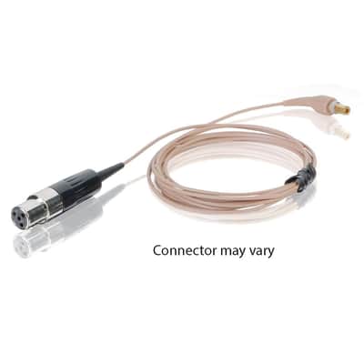 Countryman H6CABLETSL | H6 Headset Snap On Cables Shure Switchcraft TA4F Tan image 1