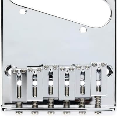 Gotoh GTC201 6-saddle T-style Bridge - Chrome image 1