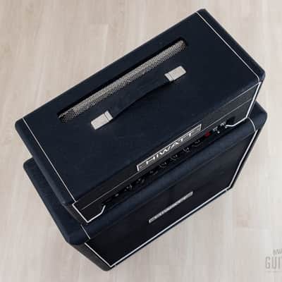 1979 Hiwatt Custom 100 DR103 Head + 1976 SE4123 4x12 w/ Sound City Fane 122190 image 4