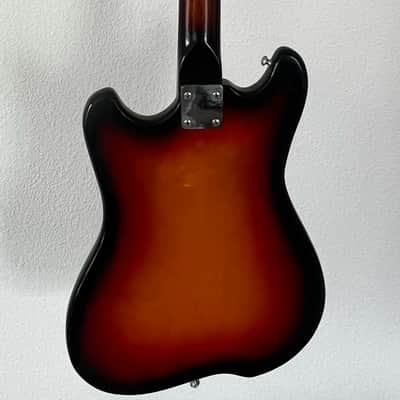 Heit Deluxe (Kawai/Teisco) Vintage 2 Pickup Mid 60's - Sunburst image 4