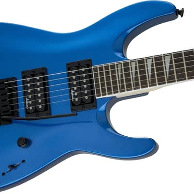 Jackson JS Series Dinky Arch Top JS22 DKA 6-String Right-Handed Electric Guitar with Amaranth Fingerboard (Metallic Blue) image 5