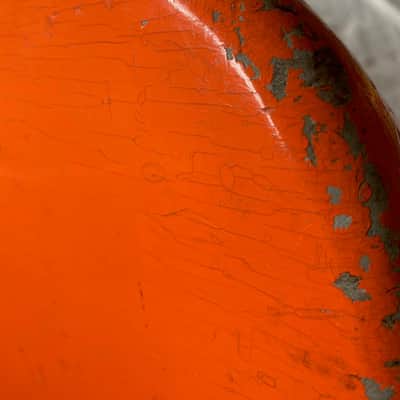 1964 Fender Precision Bass in Fiesta Red. image 10