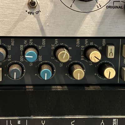 Neve V racked channel strip Mic Preamp & EQ with custom PSU - mic and line I/O image 7