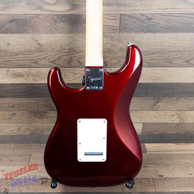USED-Fender Standard Stratocaster HSS Pickups, Candy Cola Red Finish image 5