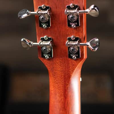 Yamaha FG3 Red Label Acoustic Guitar - Vintage Natural with Gig Bag image 6