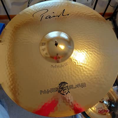 VIDEO! Paiste Signature Reflector Nicko McBrain "Powerslave" Bell Ride 3552 Grams image 1