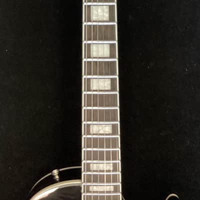 Burny Black Les Paul Custom John Sykes Signature image 3