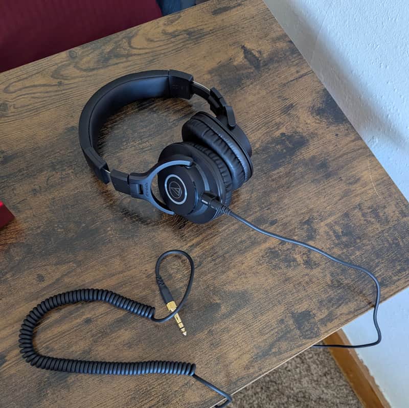Audio-Technica ATH M40x 2025 Black | Reverb