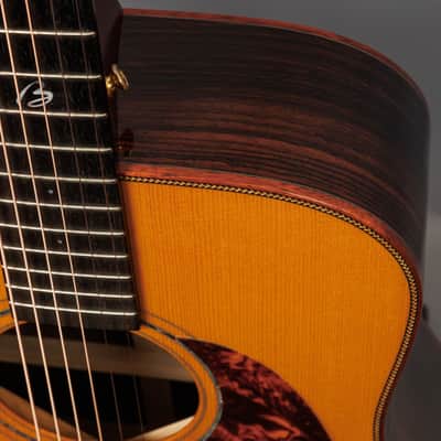 2020 Boucher BG-52-GM Bluegrass Goose Dreadnought Guitar w/ Gold/Master Packs image 7