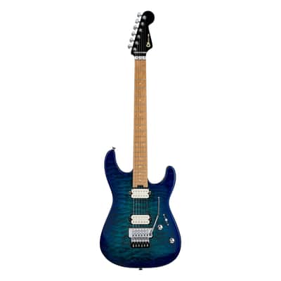 Charvel Pro-Mod Plus San Dimas Style 1 HH FR EB Chlorine Burst - Electric Guitar image 1