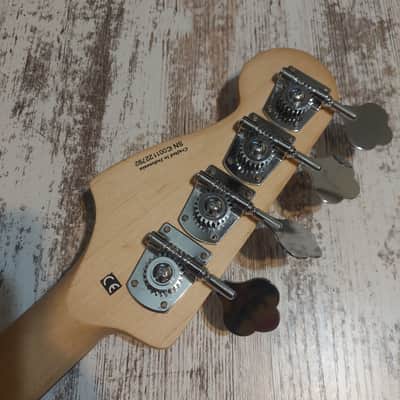 2000 Squier Affinity Precision Bass Sunburst 34" Scale Rosewood Fretboard Pro Set Up image 8