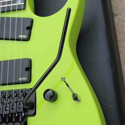 Dean USA Custom Shop RC7 Rusty Cooley 7 String Electric Guitar - 1 Off - Nuclear Green - Hard Case image 7