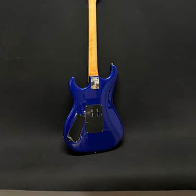 Kramer USA “Blue Demon” Barreta 2007 - Metallic Blue/ Flames image 3