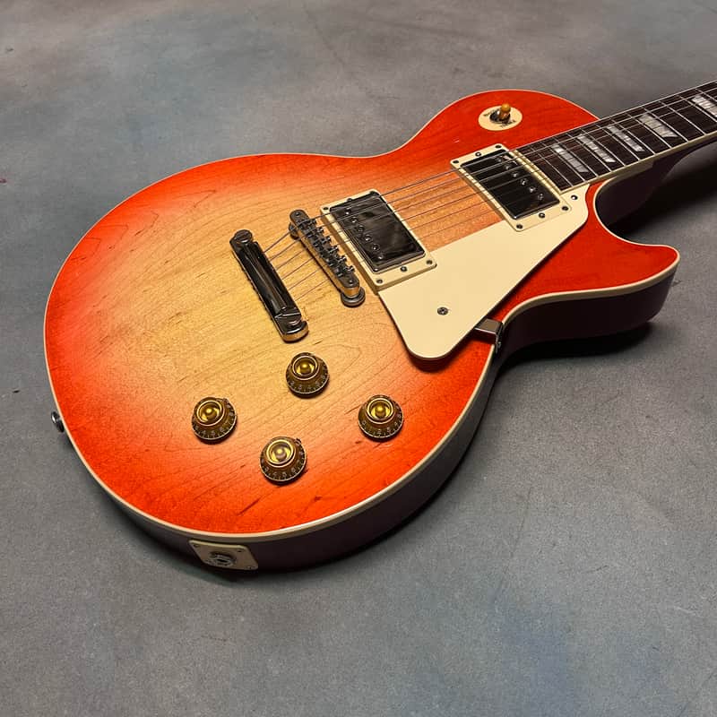2024 Gibson Les Paul Standard 50's Plain Top Limited Edition Washed Cherry Sunburst image 1