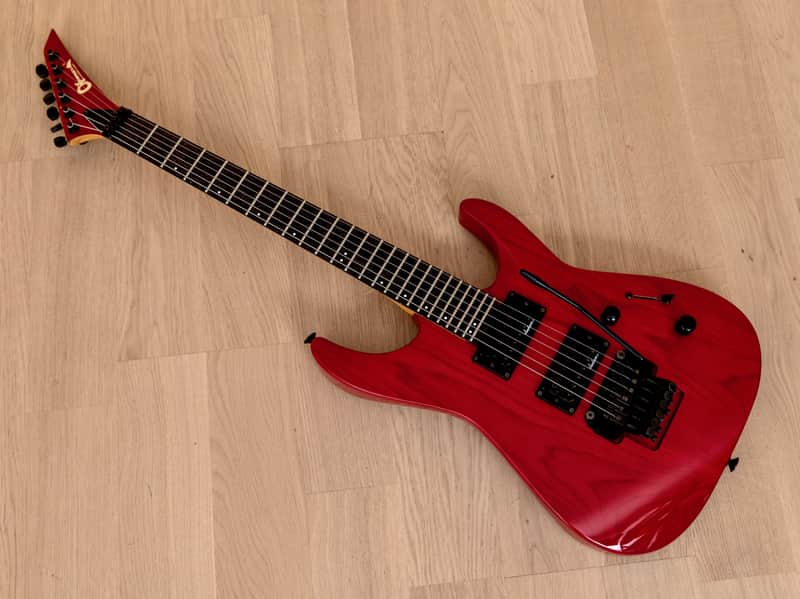 1990 Charvel by Jackson Super Dinky SDK-085-HH See Through Red 1990 Charvel by Jackson Super Dinky SDK-085-HH See Through Red