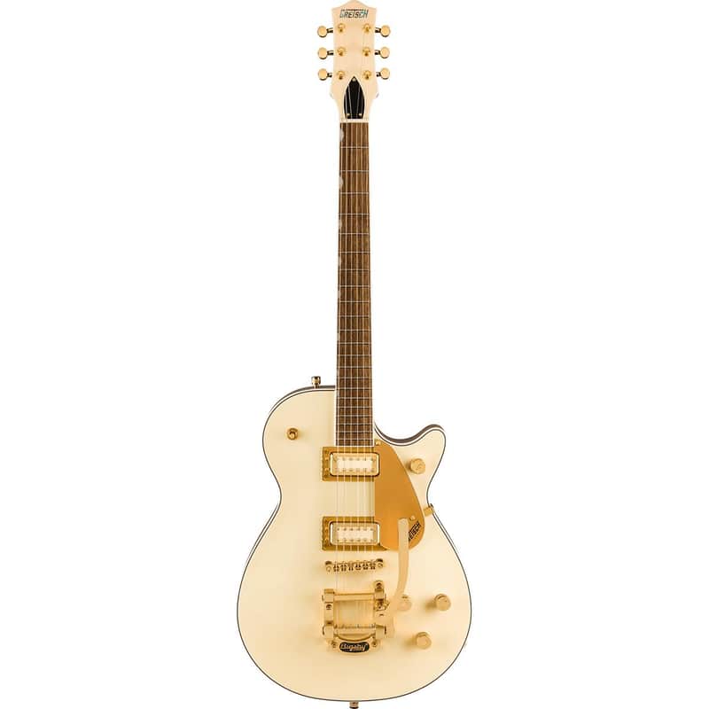 Gretsch Gretsch Electromatic Pristine LTD Jet Electric Guitar, Laurel Fingerboard, White Gold image 1