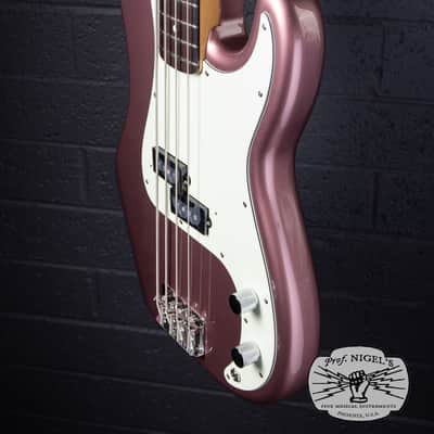 Tokai APB-101R Hard Puncher Bass Burgundy Mist MIJ Alder/Rosewood w/Gig Bag image 7