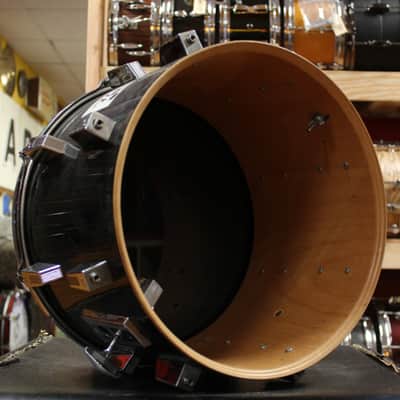1970s Sonor 10x14 Phonic Tom in High Gloss Black image 5