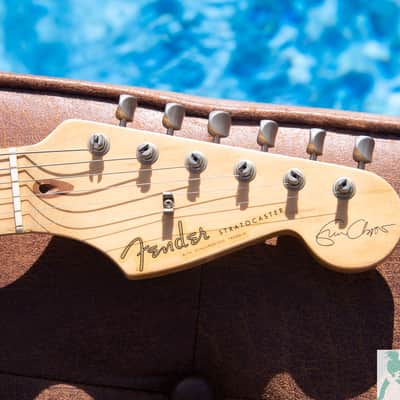 1995 Fender Eric Clapton Artist Series Stratocaster with Lace Sensor Pickups - Rare Torino Red - Yamano Export w COA - Pro Set Up! (Perfect Frets/Action/Intonation) image 3