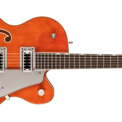2026 Gretsch G5420T Electromatic Classic Hollow Body Single-Cut with Bigsby Laurel Fingerboard Orange Stain image 2