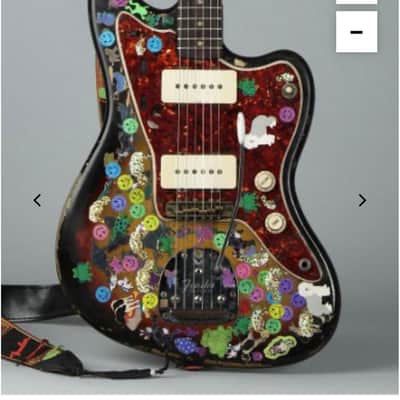 J Mascis Custom Sticker Jazzmaster Replica (Partsmaster) image 9